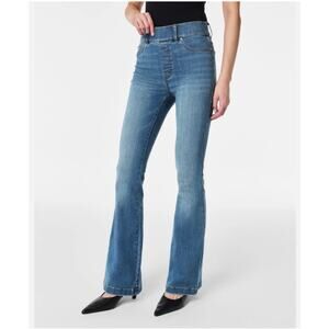 SPANX High Rise Everywear Flare Jeans Pull On Stretch Classic Jegging, S